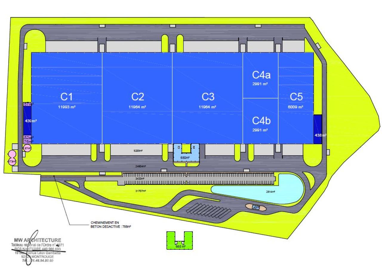 Entrepôt classe a Pecquencourt 50359m² Location entrepôt classe a Pecquencourt Nord OLLOG2106266 2